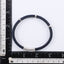 MBSS250 STAINLESS STEEL LAYERED LEATHER BRACELET
