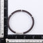 MBSS250 STAINLESS STEEL LAYERED LEATHER BRACELET