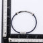 MBSS251 STAINLESS STEEL LEATHER BRACELET WITH ID PLATE