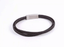 MBSS255 STAINLESS STEEL & DOUBLE LEATHER BRACELET