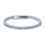MBSS258 STAINLESS STEEL CHAIN BRACELET WITH ROPE