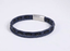 MBSS260 STAINLESS STEEL BRAIDED LEATHER BRACELET