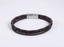MBSS260 STAINLESS STEEL BRAIDED LEATHER BRACELET