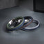 MBSS270 STAINLESS STEEL LEATHER BRACELET