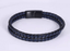 MBSS272 STAINLESS STEEL DOUBLE BRAIDED LEATHER BRACELET