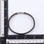 MBSS274 STAINLESS STEEL & PATTERN LEATHER BRACELET