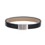 MBSS274 STAINLESS STEEL & PATTERN LEATHER BRACELET