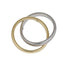 MBSS235 STAINLESS STEEL DOUBLE ELASTIC SNAKE CHAIN BRACELET