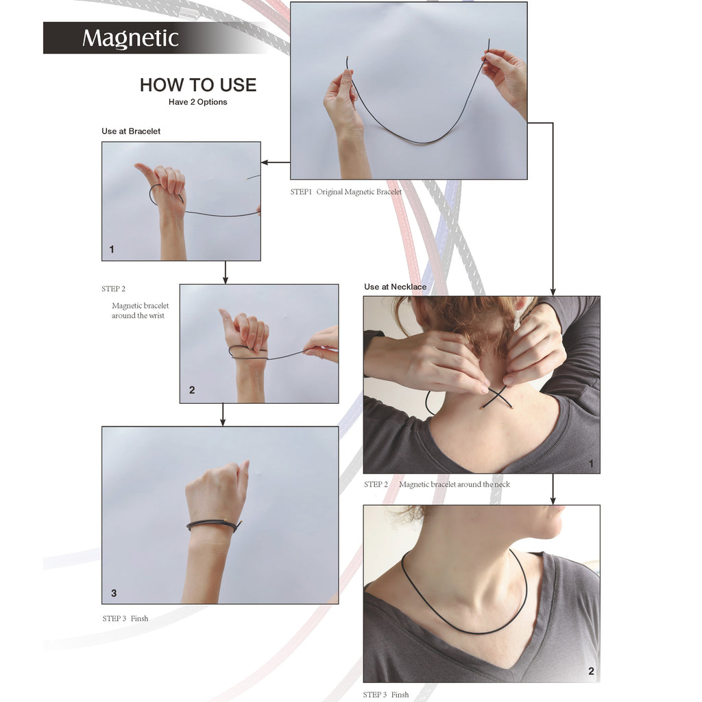 MBSS59 MAGNETIC STRING BRACELET