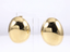 MESS57 STAINLESS STEEL OVAL EARRING