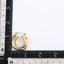 MESS58 STAINLESS STEEL HOLLOW EARRING