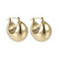MESS59 STAINLESS STEEL HOLLOW EARRING