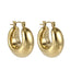 MESS60 STAINLESS STEEL HOLLOW EARRING