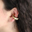 MESS61 STAINLESS STEEL HOLLOW EAR CUFF (BY PIECE)