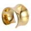 MESS65 STAINLESS STEEL CHUNKY CURVED EAR CUFF (BY PIECE)