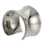 MESS65 STAINLESS STEEL CHUNKY CURVED EAR CUFF (BY PIECE)