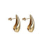 MESS68 STAINLESS STEEL WATER DROP STUD EARRING