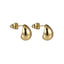 MESS72 STAINLESS STEEL SMALL WATERDROP STUD EARRING