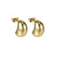 MESS76 STAINLESS STEEL SMOOTH STUD EARRING