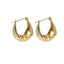 MESS80 STAINLESS STEEL HOOP EARRING