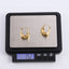 MESS80 STAINLESS STEEL HOOP EARRING