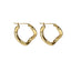 MESS89 STAINLESS STEEL CURB CHAIN LINK EARRING