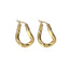 MESS89 STAINLESS STEEL CURB CHAIN LINK EARRING