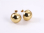 MESS91 STAINLESS STEEL HALF ROUND HOLLOW EARRING