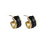 MESS94 STAINLESS STEEL EARRING WITH EPOXY