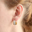 MESS94 STAINLESS STEEL EARRING WITH EPOXY