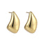 MESS97 STAINLESS STEEL ORGANIC DROP EARRING