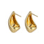 MESS97 STAINLESS STEEL ORGANIC DROP EARRING