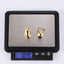 MESS97 STAINLESS STEEL ORGANIC DROP EARRING