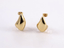 MESS97 STAINLESS STEEL ORGANIC DROP EARRING