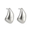 MESS97 STAINLESS STEEL ORGANIC DROP EARRING