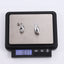 MESS97 STAINLESS STEEL ORGANIC DROP EARRING