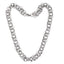 MNSS62 STAINLESS STEEL NECKLACE WITH MULTI RINGS