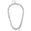 MNSS63 STAINLESS STEEL OVAL LINK CHAIN NECKLACE