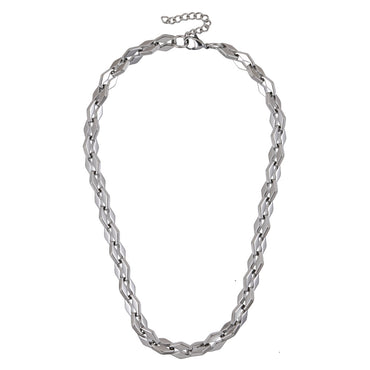 MNSS64 STAINLESS STEEL CHUNKY CHAIN NECKLACE