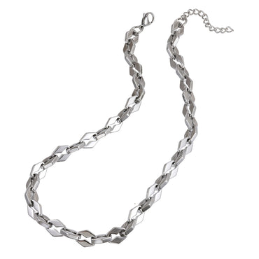 MNSS64 STAINLESS STEEL CHUNKY CHAIN NECKLACE