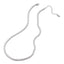 MNSS66 STAINLESS STEEL TENNIS NECKLACE WITH SHELL PEARL