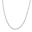 MNSS68 STAINLESS STEEL TENNIS NECKLACE WITH ROUND CZ