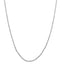 MNSS68 STAINLESS STEEL TENNIS NECKLACE WITH ROUND CZ