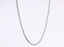 MNSS68 STAINLESS STEEL TENNIS NECKLACE WITH ROUND CZ