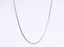 MNSS68 STAINLESS STEEL TENNIS NECKLACE WITH ROUND CZ