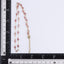 MNSS70 STAINLESS STEEL NECKLACE WITH BEADS