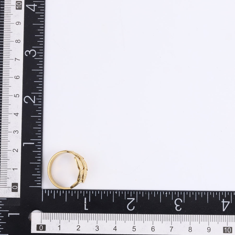 MRSS24 STAINLESS STEEL ADJUSTABLE FEATHER OPEN RING