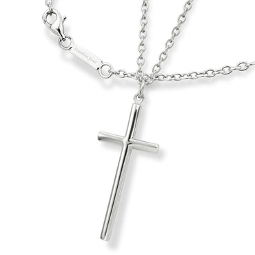 NSCR01 STAINLESS STEEL CROSS PENDANT