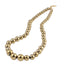 NSS1000 STAINLESS STEEL & HEMATITE BEADS NECKLACE