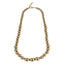 NSS1000 STAINLESS STEEL & HEMATITE BEADS NECKLACE